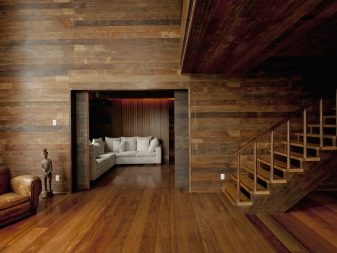 Оригинальные варианты внутреннего оформления деревянного дома